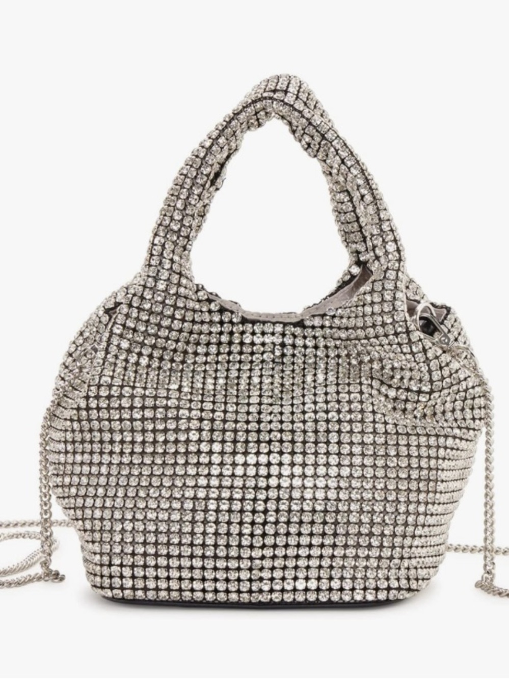 DKNY Gewn Studded Slouchy Bag Crossbody